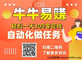 牛牛易赚：多号日入500不是梦，新手小白简单上手