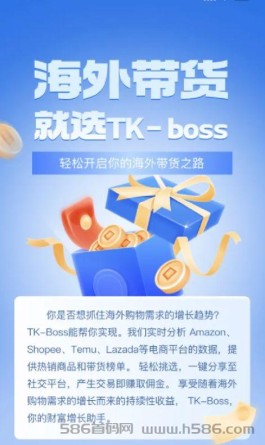 TKBOSS：新手小白的跨境电商梦想平台