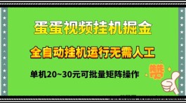 蛋花免费小说，全自动掘金一天20~30，可批量操作！