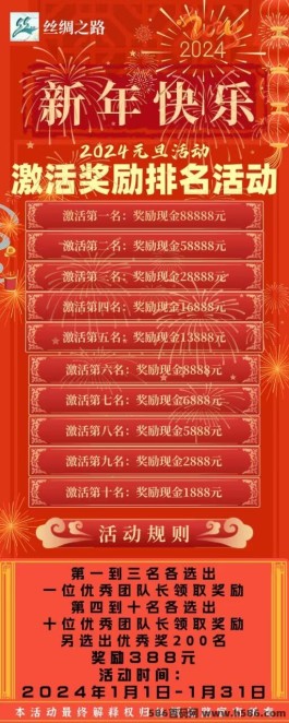 丝绸之路：奖励与机遇的启航，新年各种福利到位！