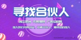 一个APP看全网，可以帮助顾客省钱，寻找合伙人