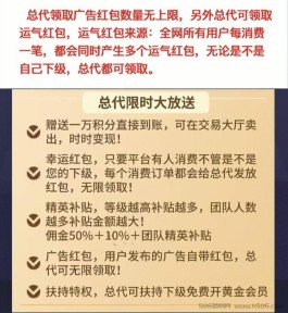 新项目首码，全网招募总代理运营人员！免费扶持黄金VIP！