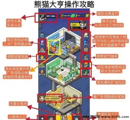 熊猫大亨详解：绿钞金竹高价收溢，淘金城镇助你轻松赚钱！