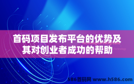 首码项目发布平台的优势及其对创业者成功的帮助