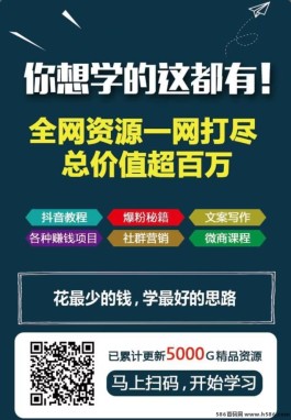 【支点商学院】从零开始：如何打造低成本网课资源站，实现稳定收入