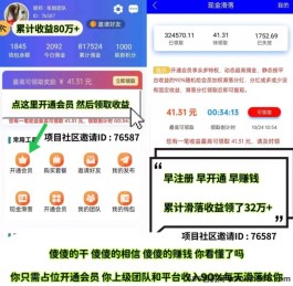 项目社区：开启赚米新模式，轻松实现盈利！