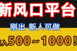 创富先锋：探索低门槛副业，轻松实现日入800+