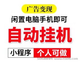 23年9月新出，小程序挂几项木，个人可做，长期持续收益