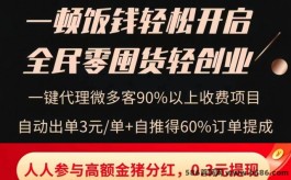 微多客养金猪项目火爆来袭，0投入每日分荭，金牌代哩享免费扶持！