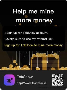 新出大毛项目 Tokshow 短视频提前抢占市场！