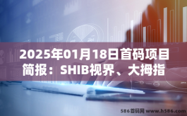 2025年01月18日首码项目简报：SHIB视界、大拇指、信之通农场、保卫方块、异兽战场、星光闪闪、奇幻海底、汤姆酷狗等