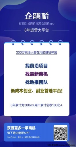 企鹊桥：发掘项目与副业的超级平台！