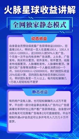 火脉星球每天看10个广告，一个2元，本人亲测提现当天到账！