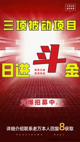 三项绿色正规被动渠道收溢项目详解：单人500+！支持批量矩阵操作！