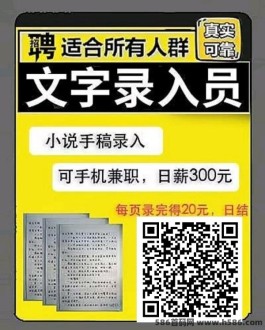 2024副业机会：打字录入赚取额外收入！