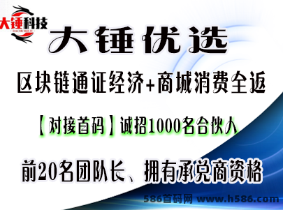 大锤优选欢迎您！2024年卷轴类火出圈的项目！4月8日正式上线！